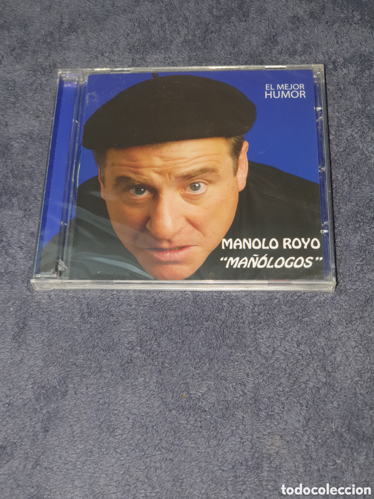CDs de m&uacute;sica: Cd-21. El Mejor Humor Manolo Royo - Ma&ntilde;&oacute;logos - Nuevo Precintado Original, Sin Estrenar Ni Usar.