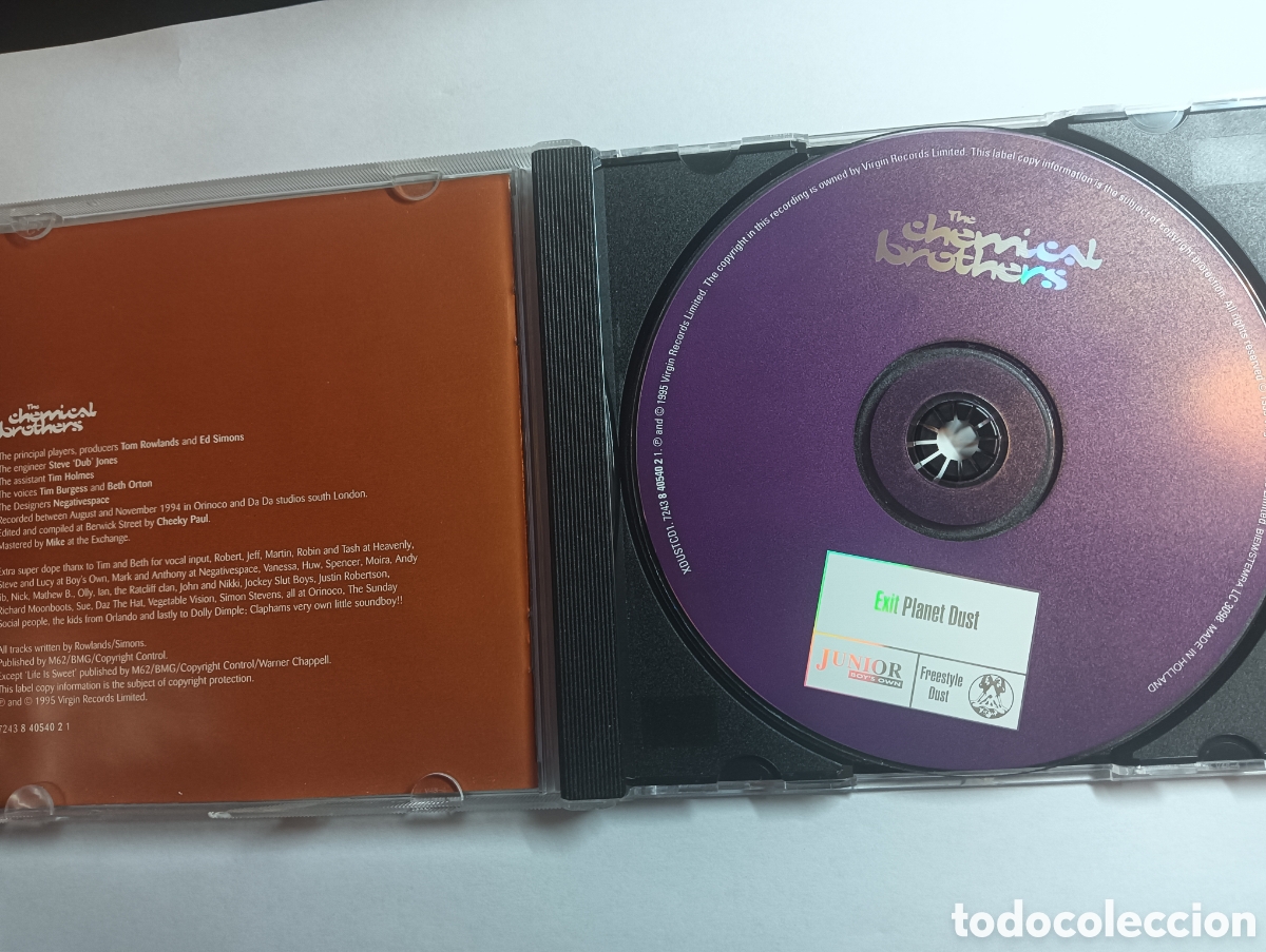 CDs de m&uacute;sica: CD The Chemical Brothers - Exit Planet Dust- 1995 - Foto 2