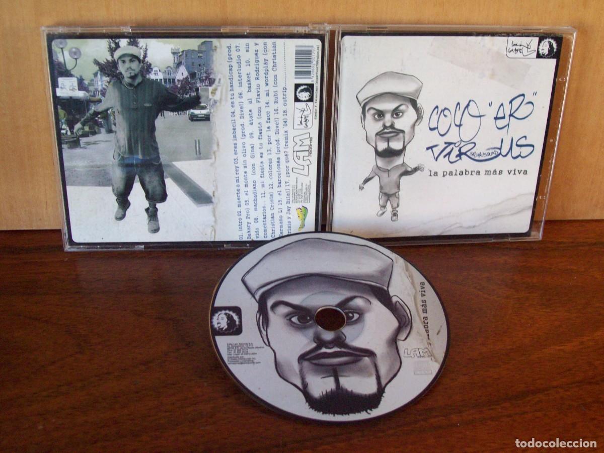 CDs de m&uacute;sica: COCO ER VIRUS - LA PALABRA MAS VIVA - CD - Foto 1