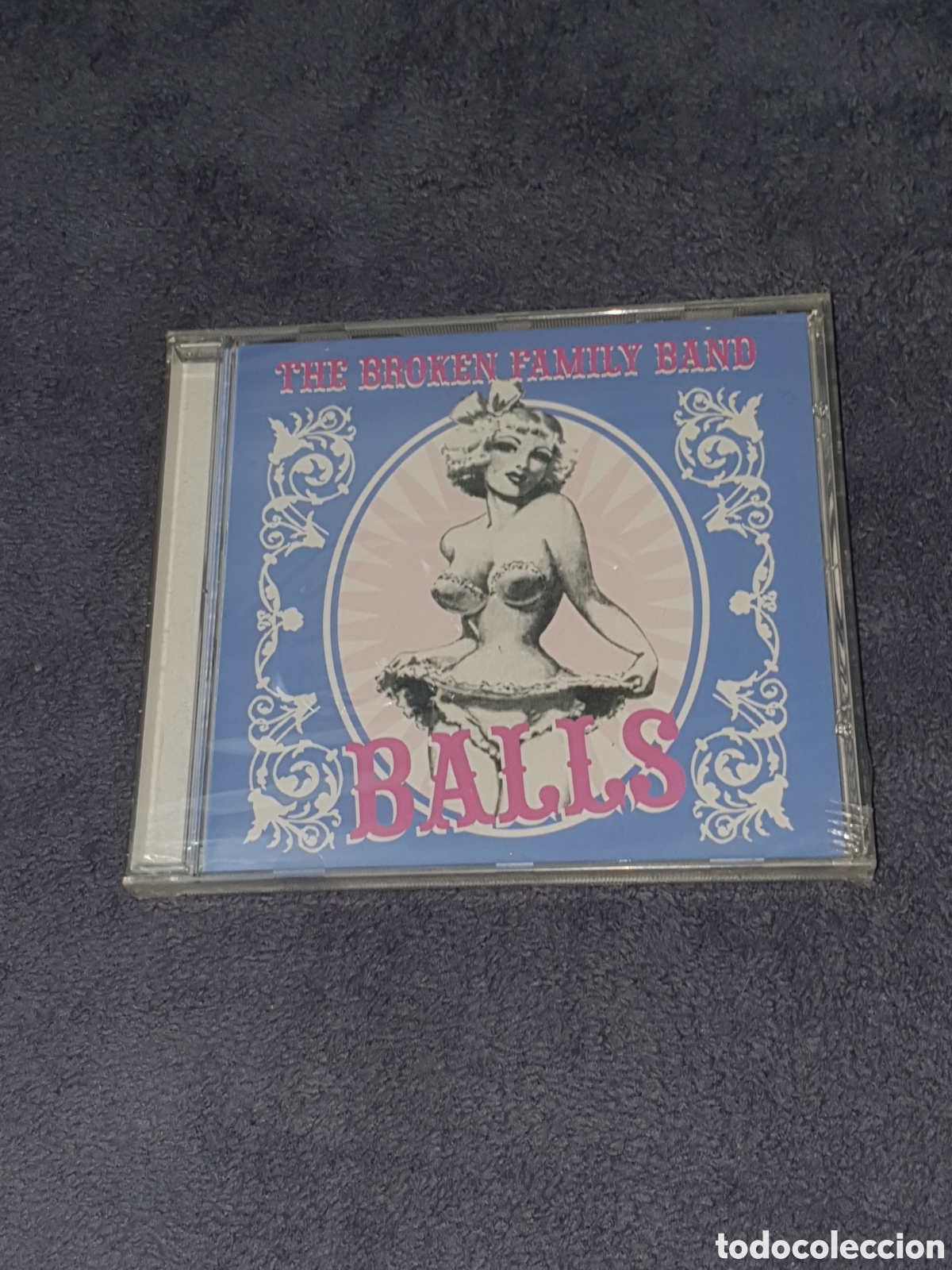 CDs de m&uacute;sica: Cd-21. The Broken Family Band - Balls, Nuevo, Precintado Original, Sin Estrenar Ni Usar.