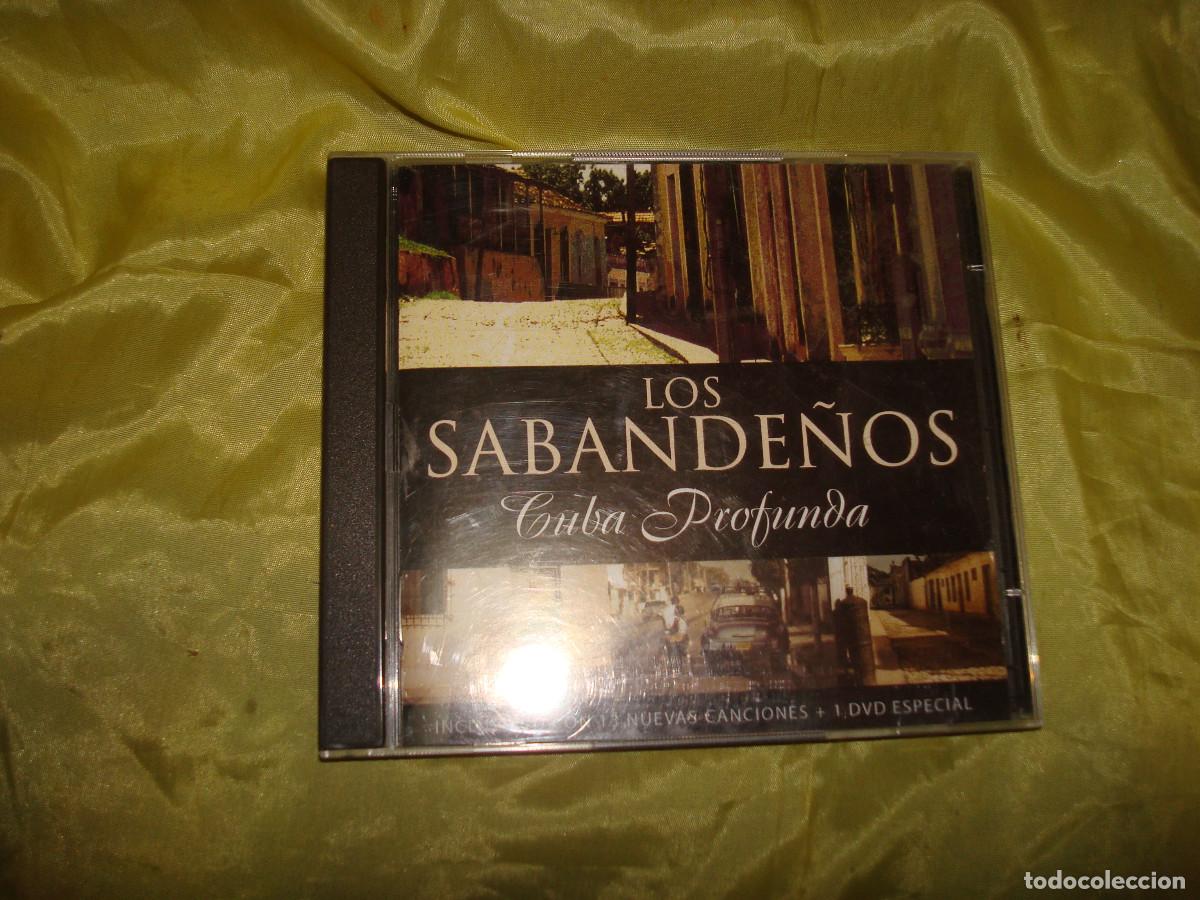 CDs de m&uacute;sica: LOS SABANDE&Ntilde;OS. CUBA PROFUNDA. CD + DVD . IMPECABLE - Foto 1