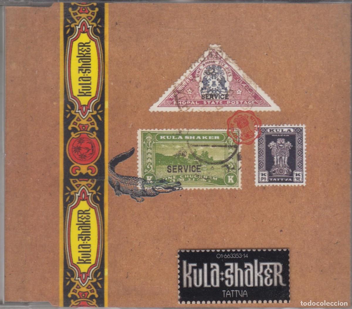 CDs de m&uacute;sica: Kula Shaker cd single Tattva + 3 1996 UK - Foto 1