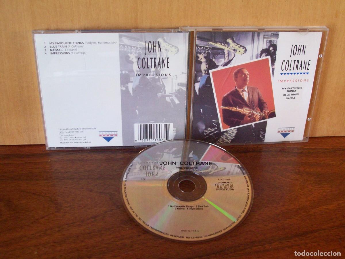 CDs de m&uacute;sica: JOHN COLTRANE - IMPRESSIONS - CD MADE IN EEC - Foto 1