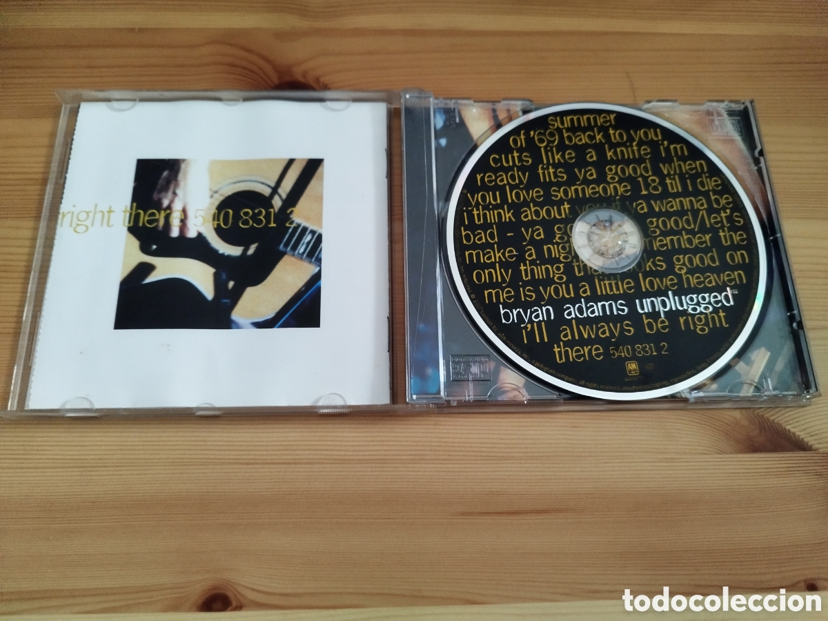 CDs de m&uacute;sica: CD de Bryan Adams-Umplugged - Foto 2