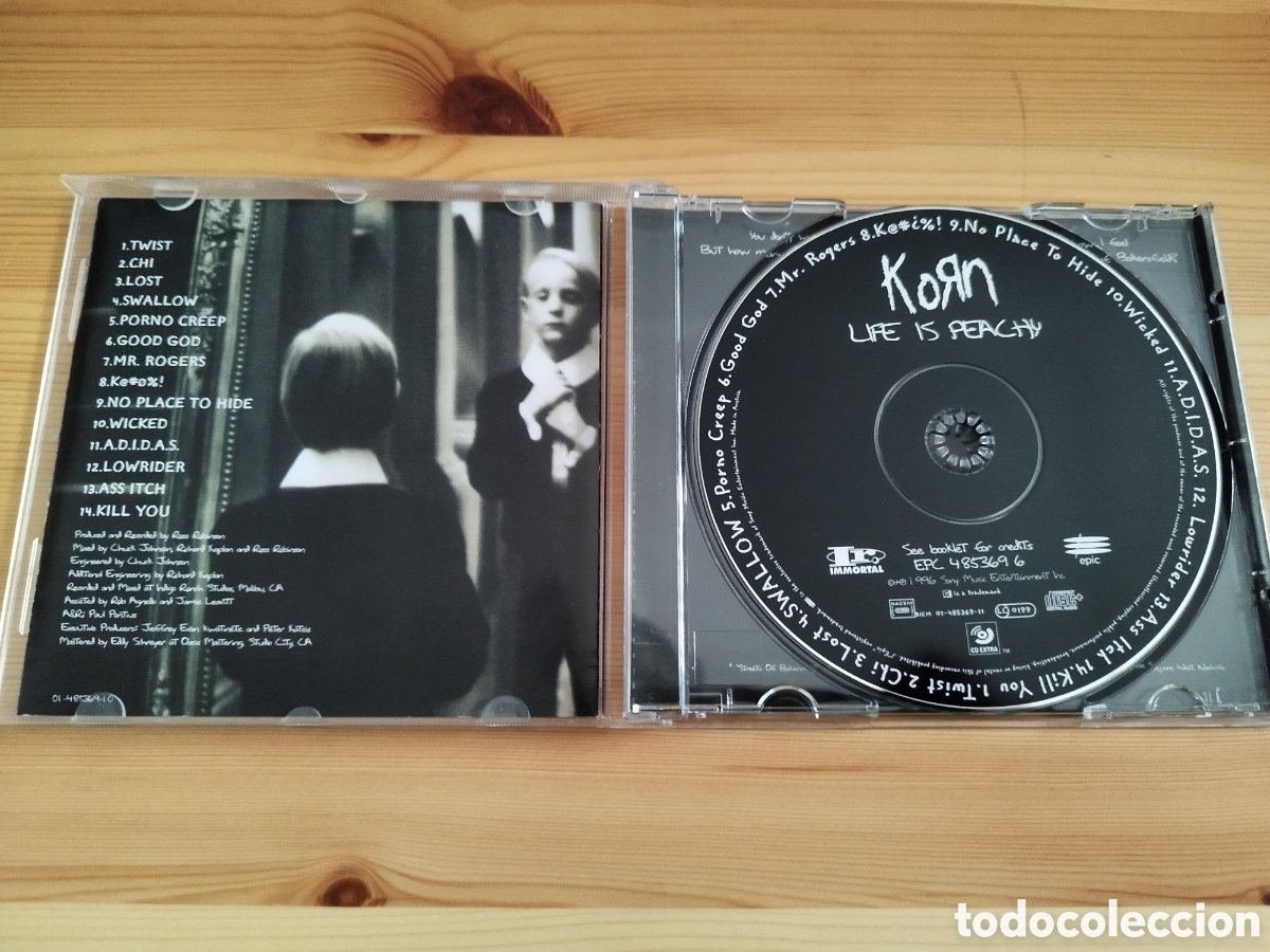 CDs de m&uacute;sica: CD de Korn - Life is peachy. - Foto 2