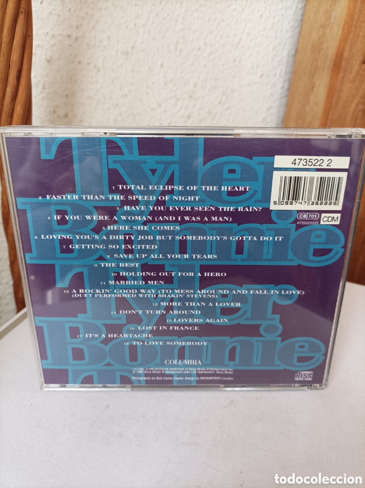 CDs de m&uacute;sica: Bonnie Tyler. The best. Cd. - Foto 2