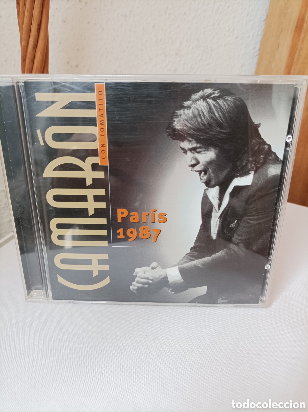 CDs de m&uacute;sica: Camar&oacute;n de la Isla. Par&iacute;s 1987. - Foto 1