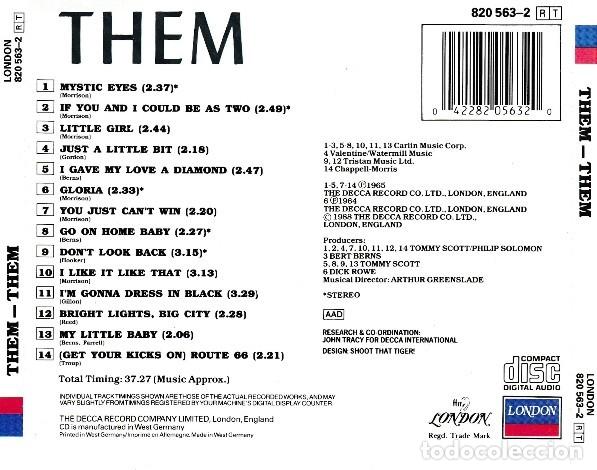 CDs de m&uacute;sica: Them &ndash; Them - CD Album - Foto 3