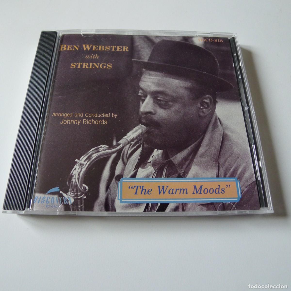 CDs de m&uacute;sica: Ben Webster With Strings &ndash; The Warm Moods CD - Foto 1