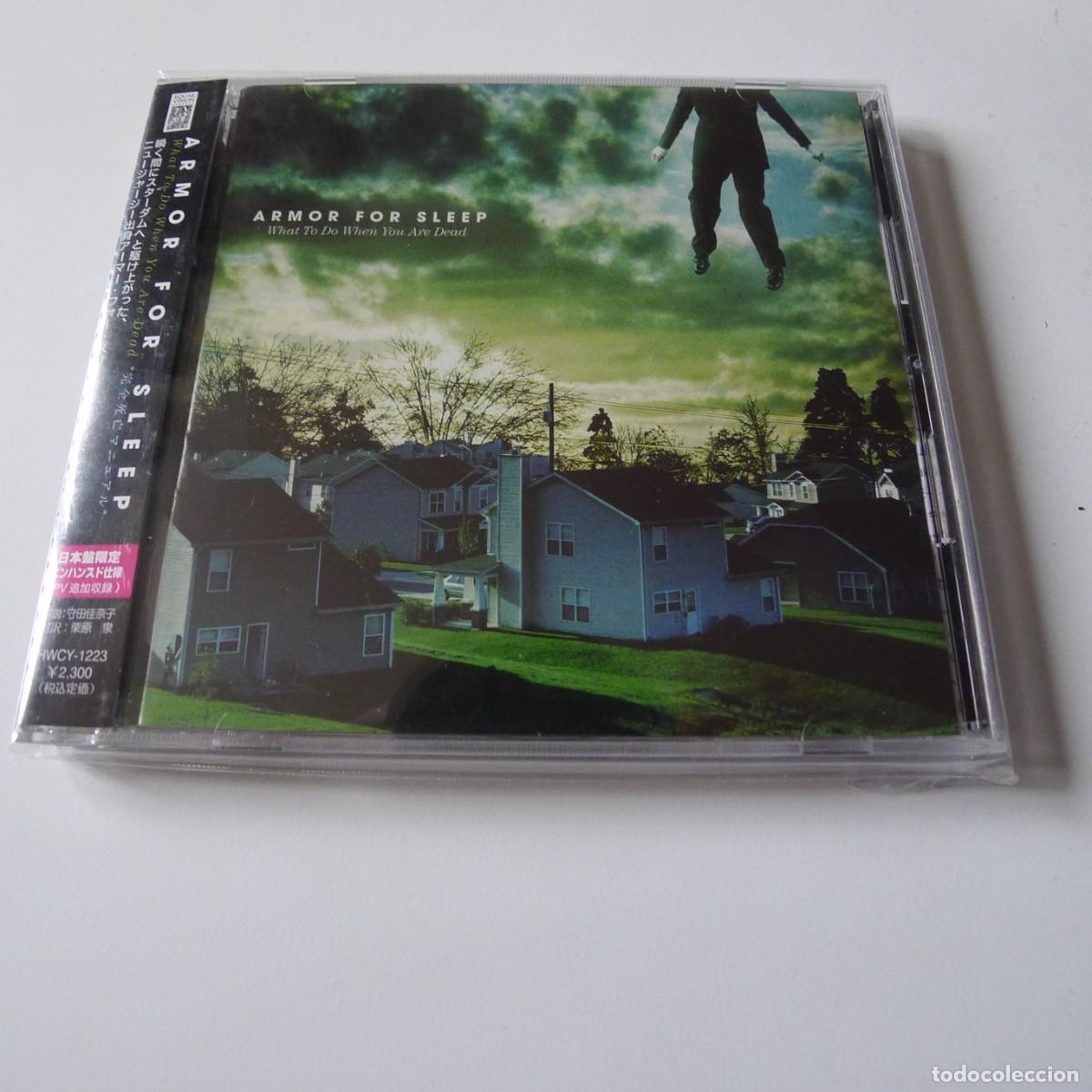 CDs de M&uacute;sica: Armor For Sleep &ndash; What To Do When You Are Dead CD japan con OBI