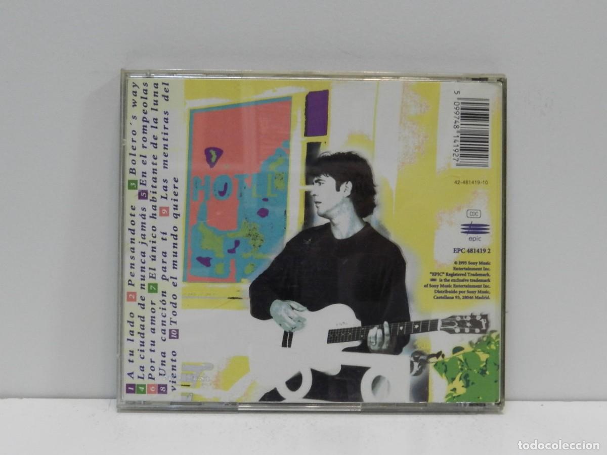 CDs de m&uacute;sica: DISCO CD. Manolo Tena &ndash; Las Mentiras Del Viento. COMPACT DISC. - Foto 2