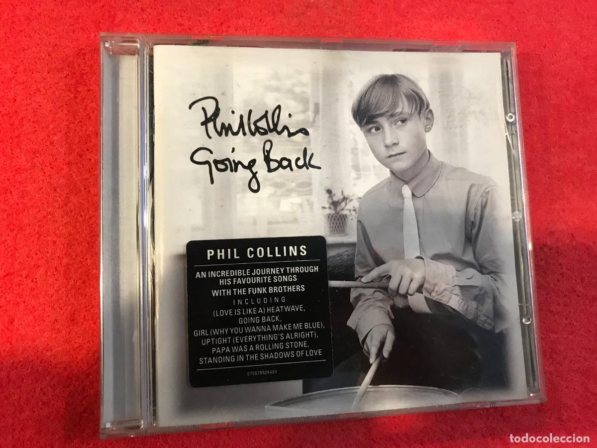 CDs de m&uacute;sica: CD. PHIL COLLINS. GOING BACK. - Foto 1