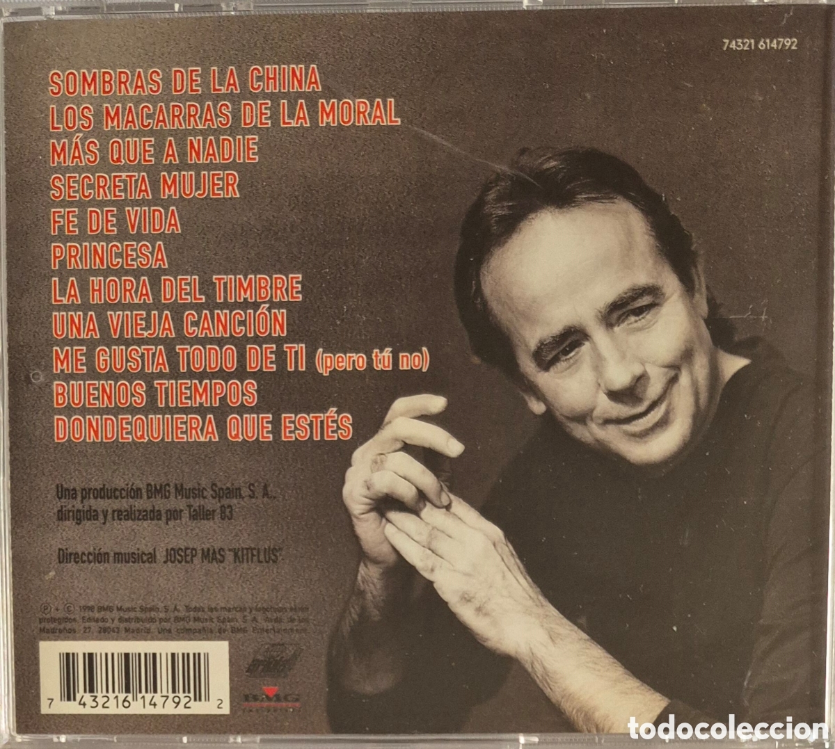 CDs de m&uacute;sica: CD - SERRAT - SOMBRAS DE LA CHINA - Foto 2