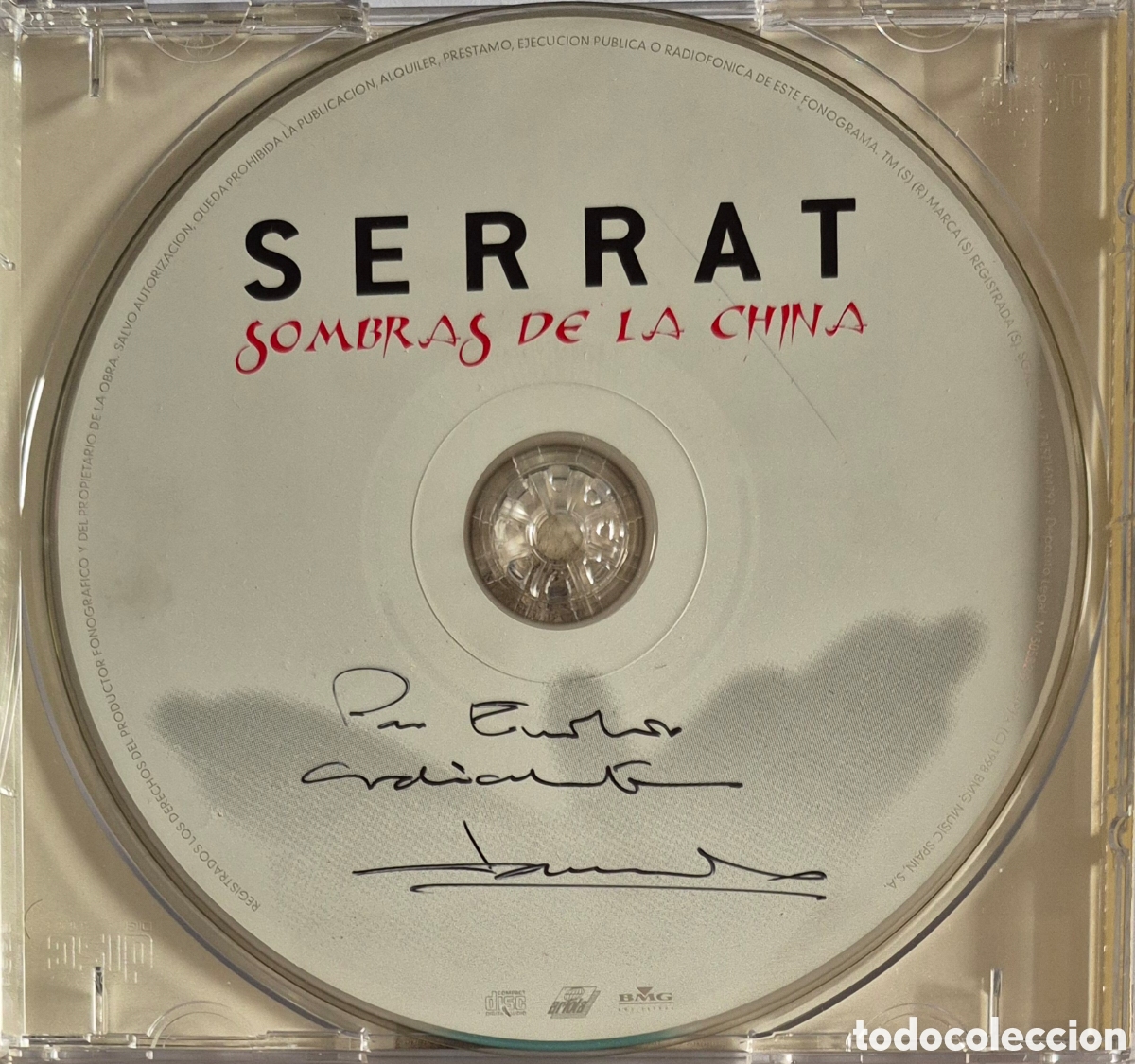 CDs de m&uacute;sica: CD - SERRAT - SOMBRAS DE LA CHINA - Foto 1