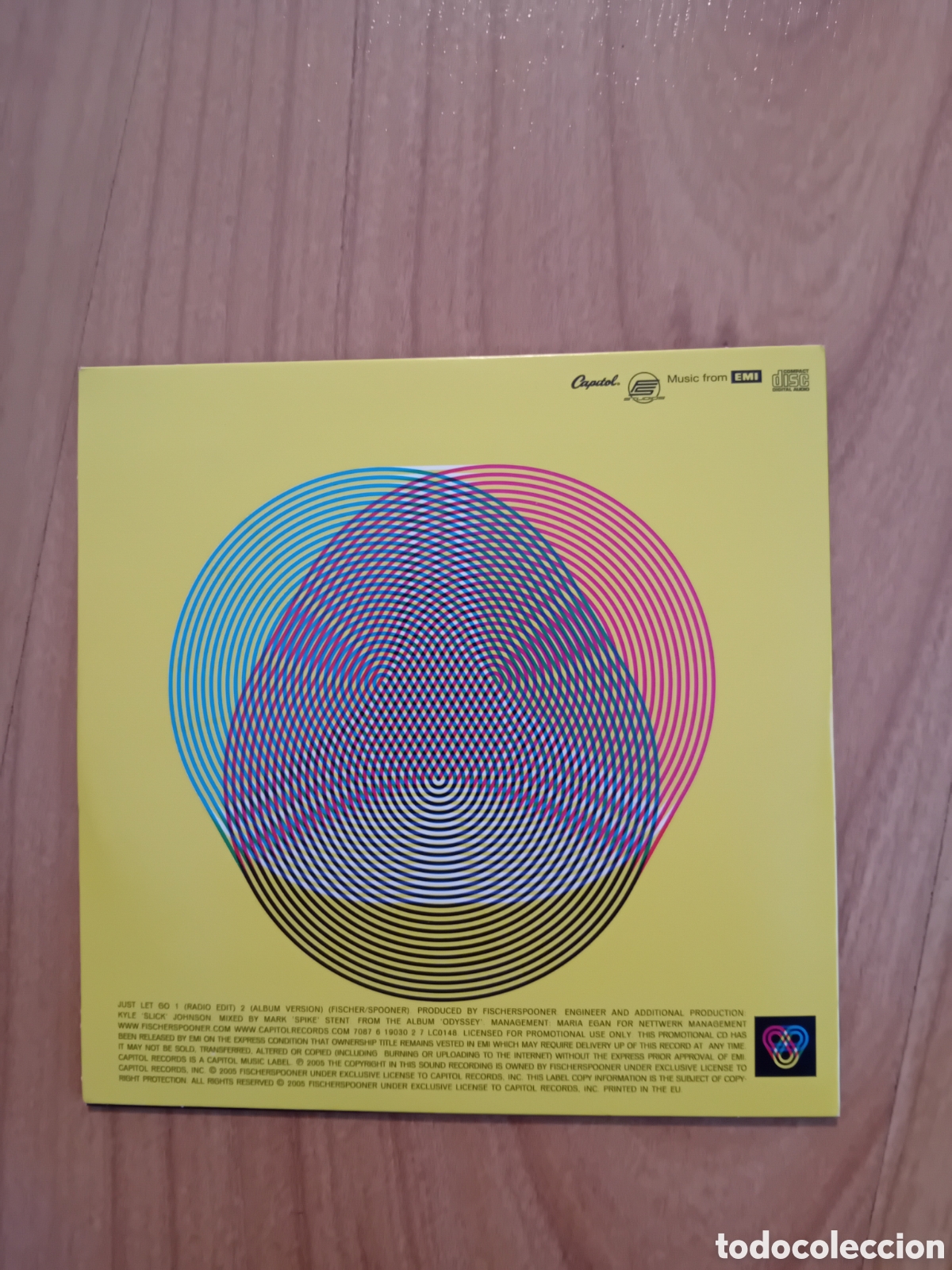 CDs de m&uacute;sica: FISCHERSPOONER. JUST LET GO - Foto 2