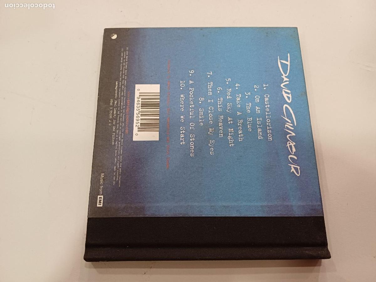 CDs de m&uacute;sica: DAVID GILMOUR/ON AN ISLAND/CD DIGIPACK. - Foto 5