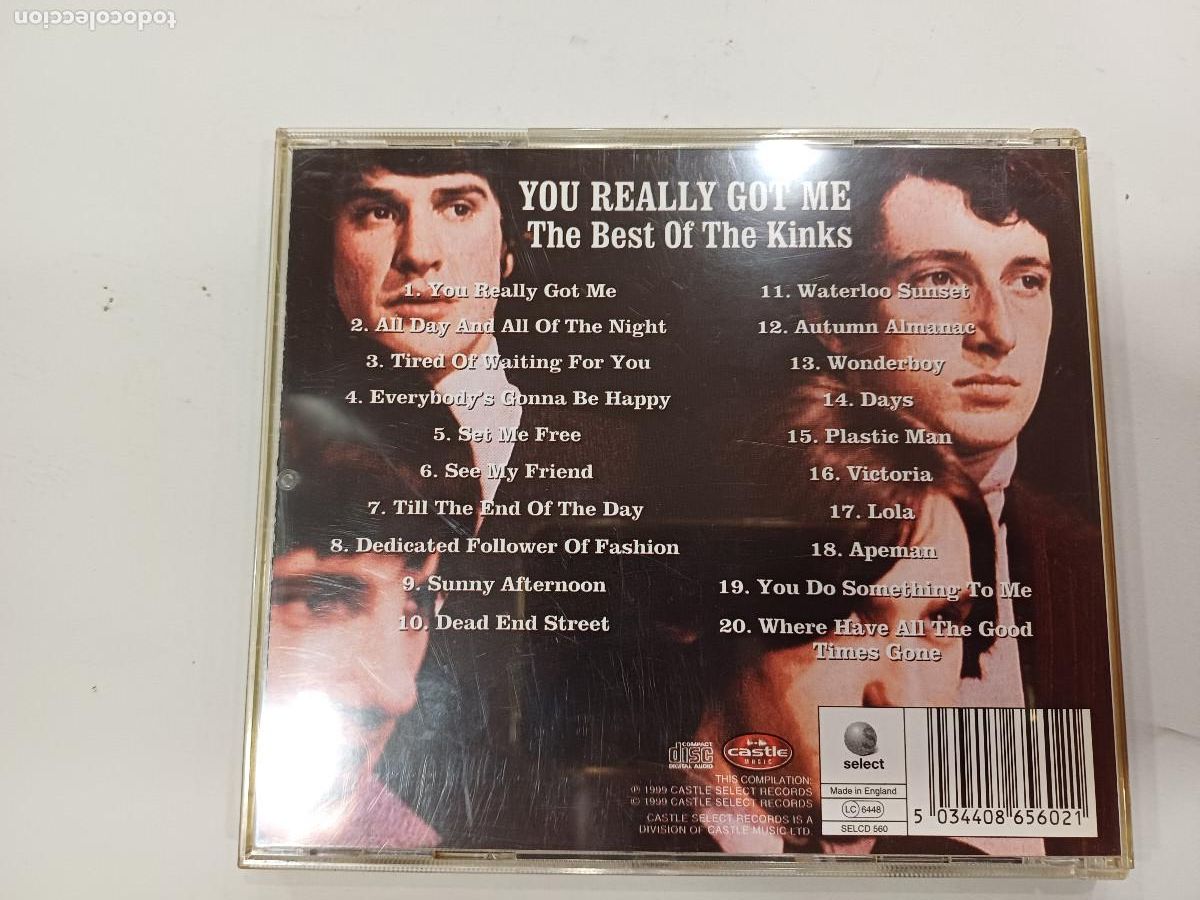 CDs de m&uacute;sica: THE KINKS/THE BEST OF/CD. - Foto 3