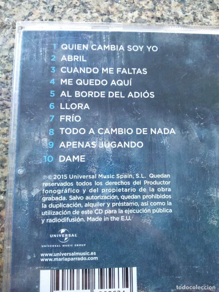 CDs de m&uacute;sica: CD -- MARIA PARRADO -- ABRIL -- - Foto 2
