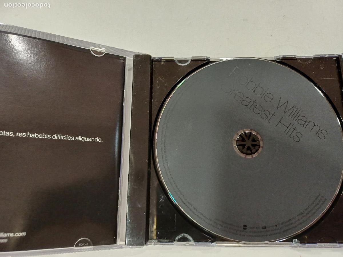 CDs de m&uacute;sica: ROBBIE WILLIAMS/GREATEST HITS/CD. - Foto 2