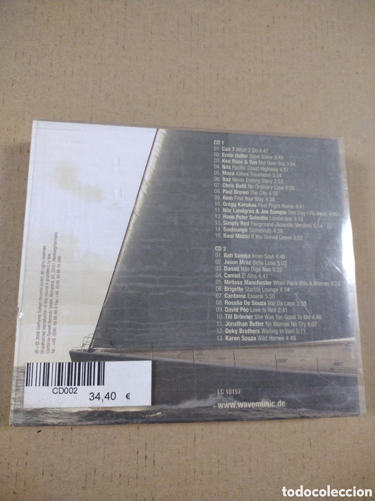 CDs de m&uacute;sica: Wave Music. Volume 10. 2 CDs - Foto 2