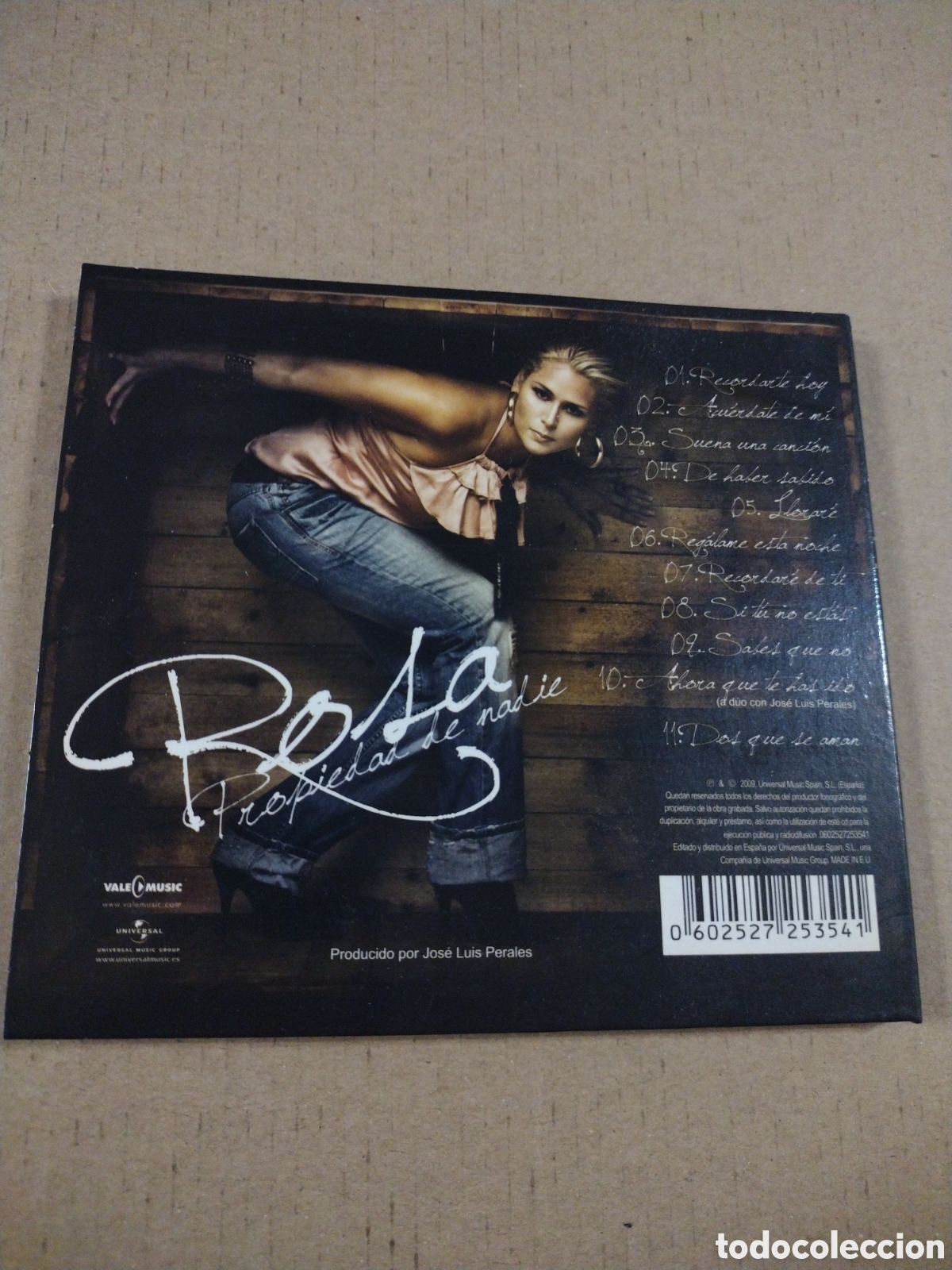 CDs de m&uacute;sica: ROSA. PROPIEDAD DE NADIE. CD - Foto 2