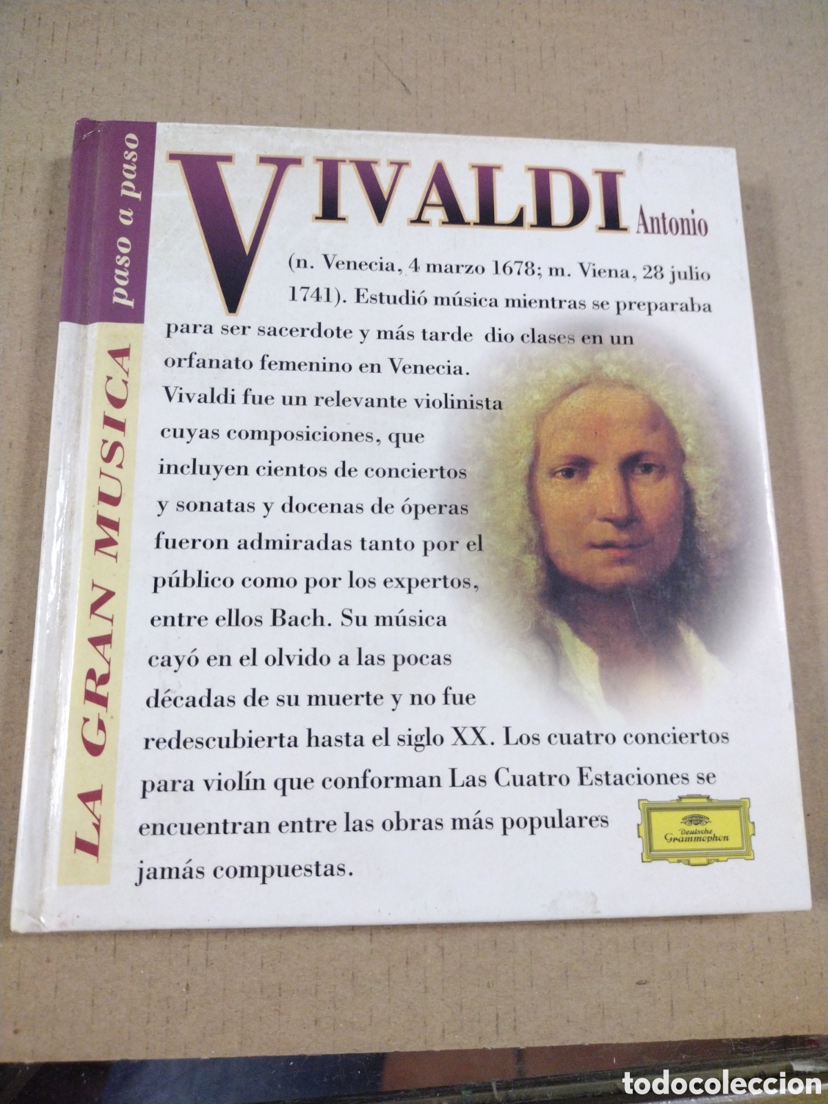 CDs de m&uacute;sica: CD + LIBRO - ANTONIO VIVALDI, LA GRAN MUSICA. CD - Foto 1