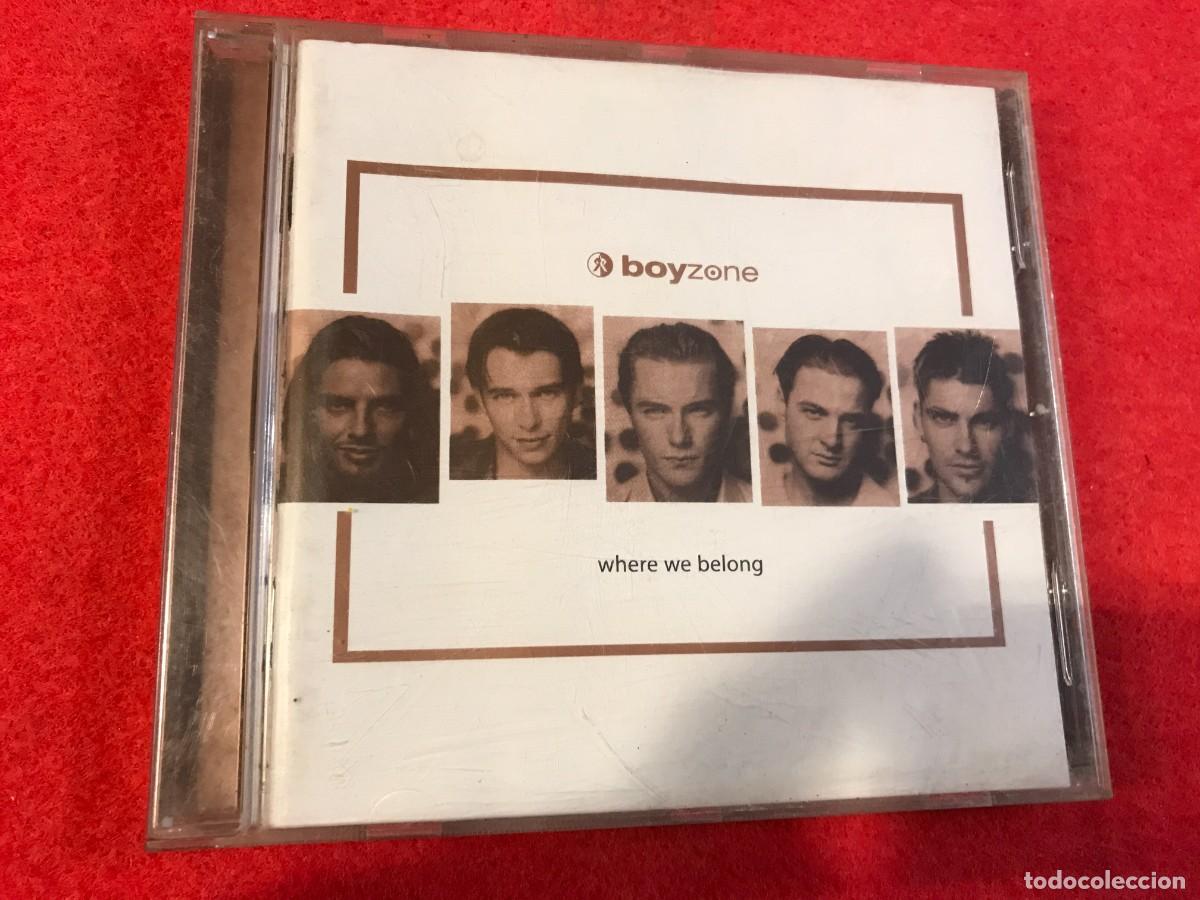 CDs de m&uacute;sica: CD. BOYZONE. WHERE WE BELONG - Foto 1