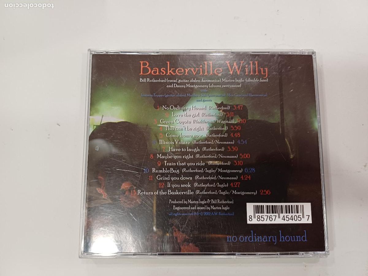 CDs de m&uacute;sica: BASKERVILLE WILLY/NO ORDINARY HOUND/CD. - Foto 3