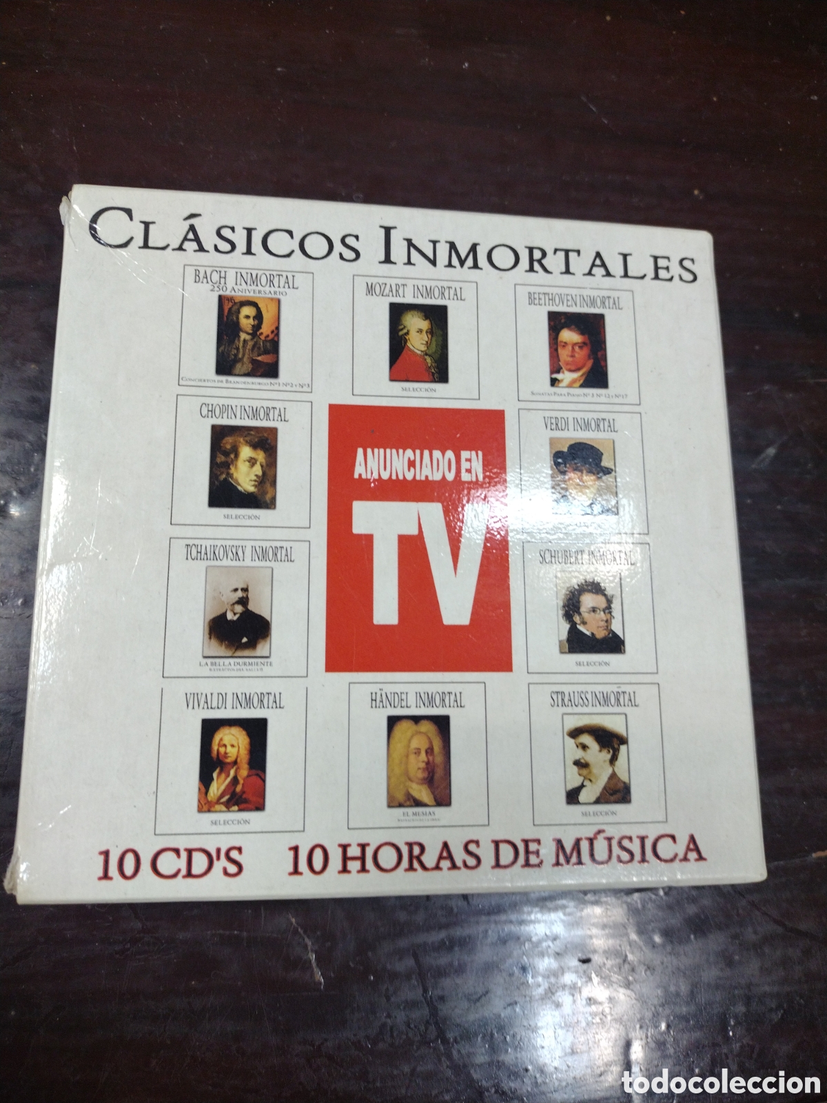CDs de m&uacute;sica: 10 CD - CLASICOS INMORTALES. CD - Foto 1