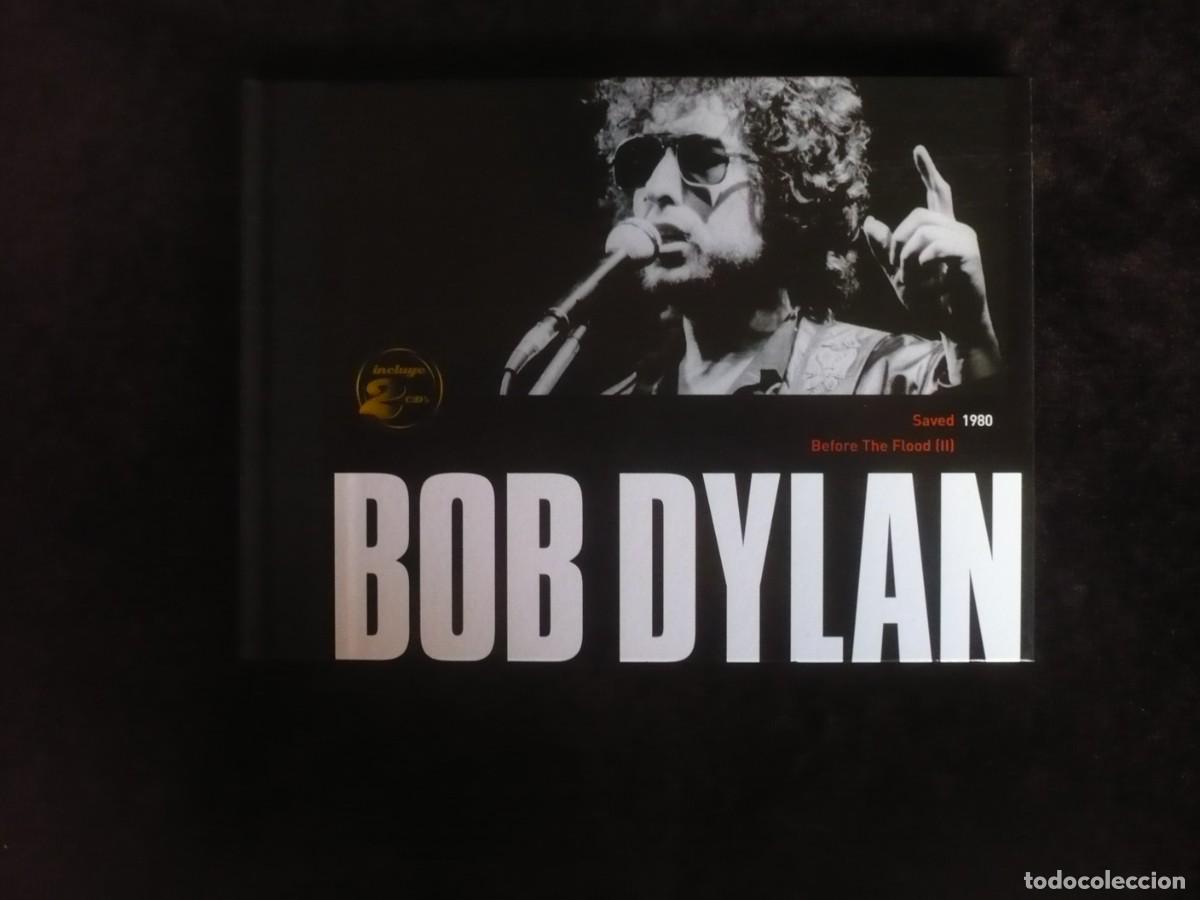 CDs de m&uacute;sica: 2 cd + libro - saved 1980 - before the flood II - bob dylan - cd como nuevos - Foto 1