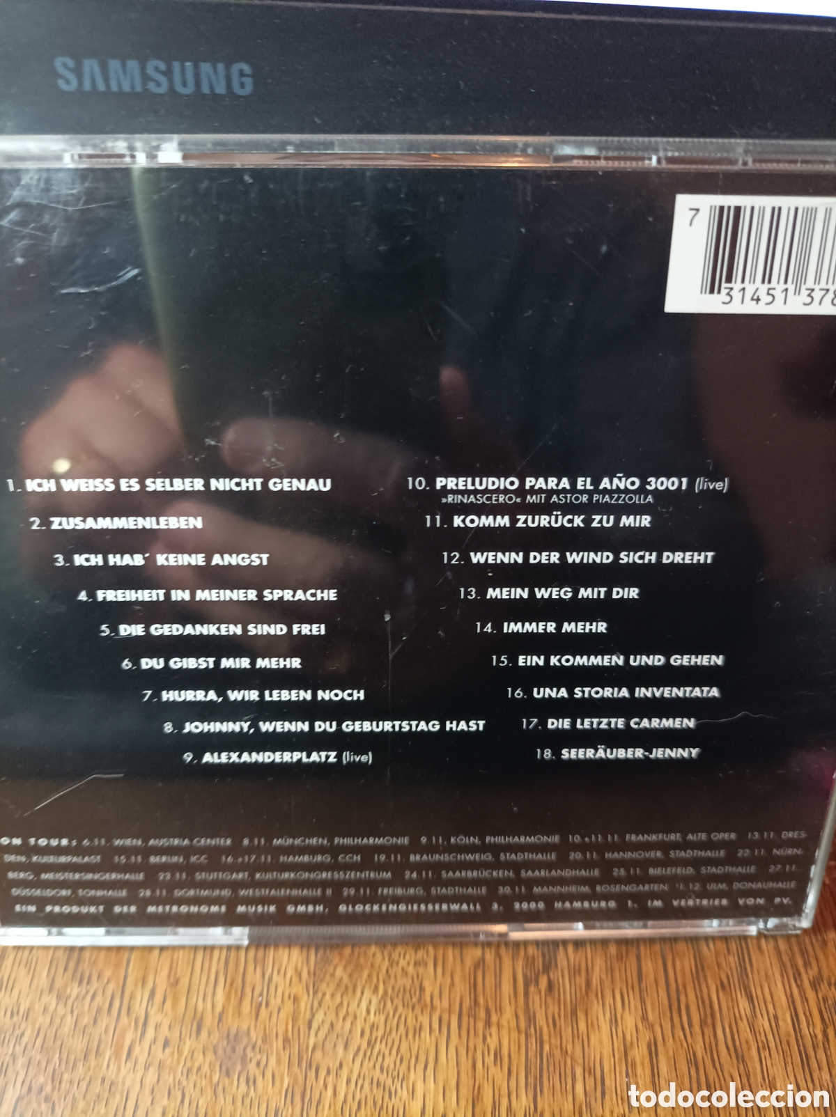 CDs de m&uacute;sica: Milva. Stationen. Cd. - Foto 2