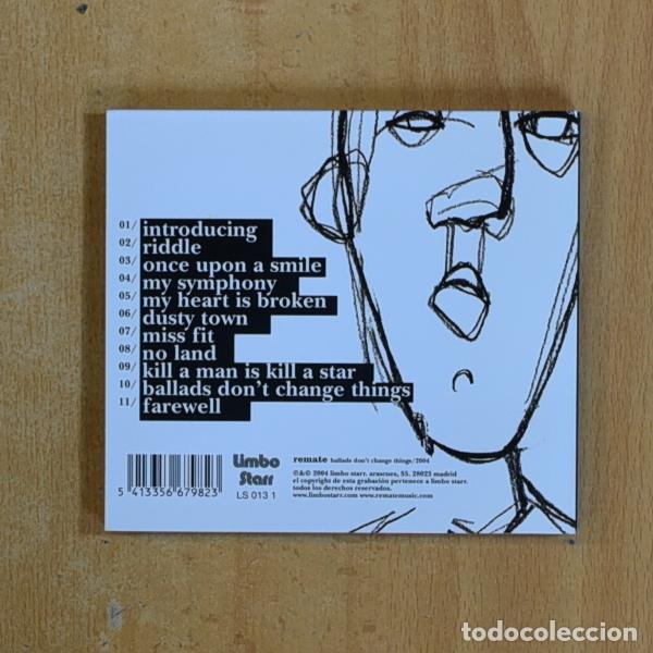 CDs de m&uacute;sica: REMATE - BALLADS DONT CHANGE THINGS - CD - Foto 2