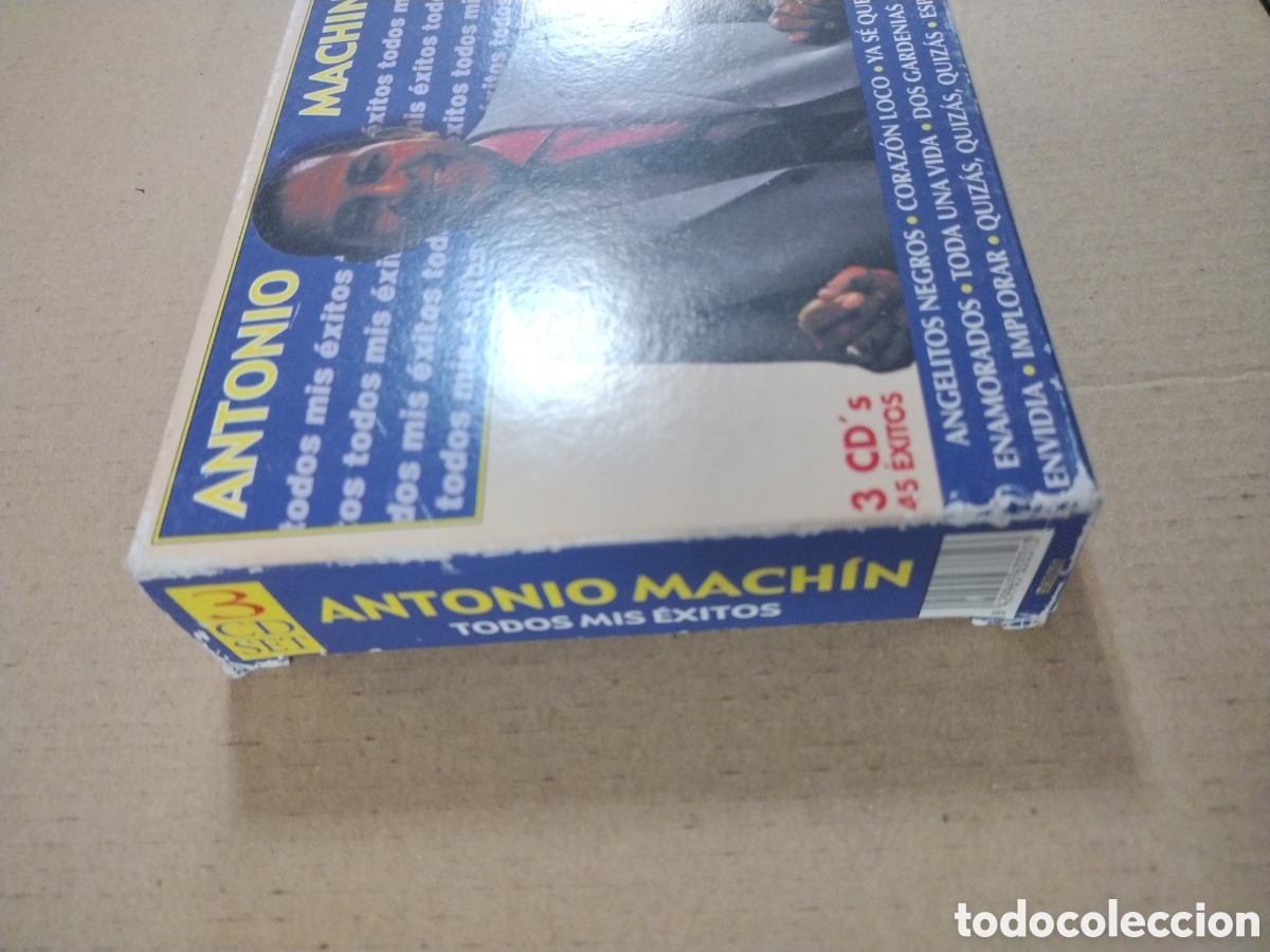 CDs de m&uacute;sica: ANTONIO MACHIN. TODOS MIS EXITOS. CD - Foto 2