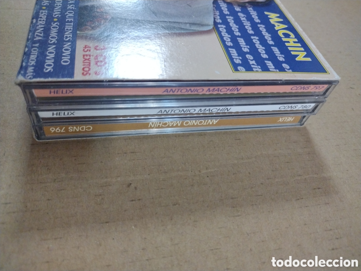 CDs de m&uacute;sica: ANTONIO MACHIN. TODOS MIS EXITOS. CD - Foto 3