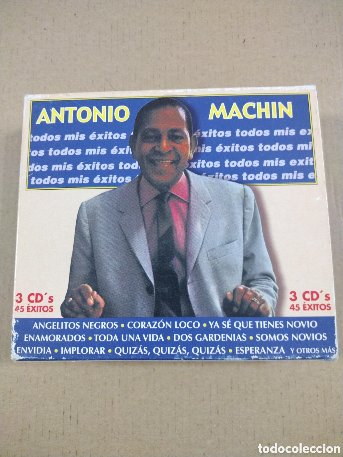 CDs de m&uacute;sica: ANTONIO MACHIN. TODOS MIS EXITOS. CD - Foto 1