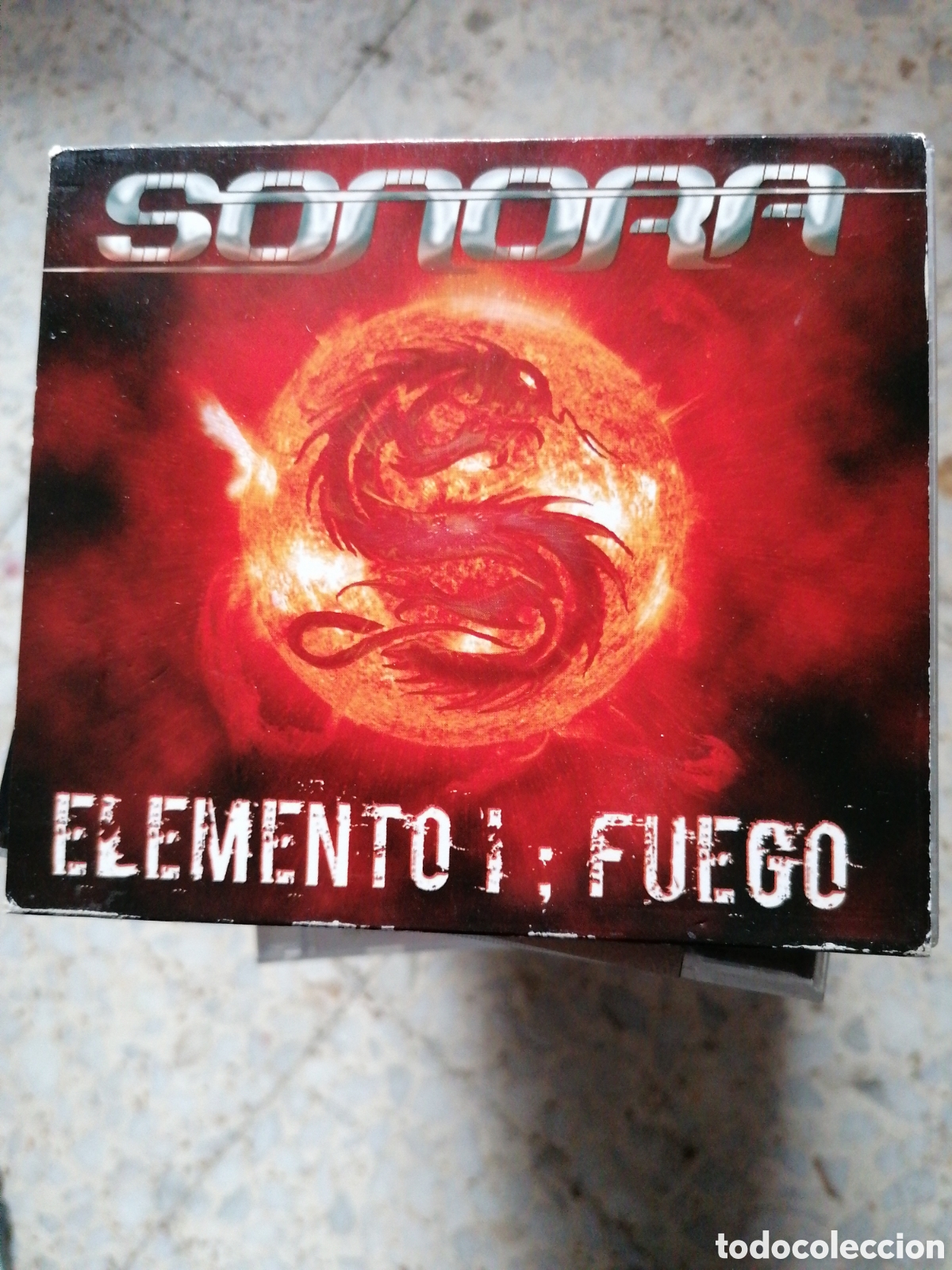 CDs de m&uacute;sica: CD SONORA ELEMENTO 1 FUEGO - Foto 1