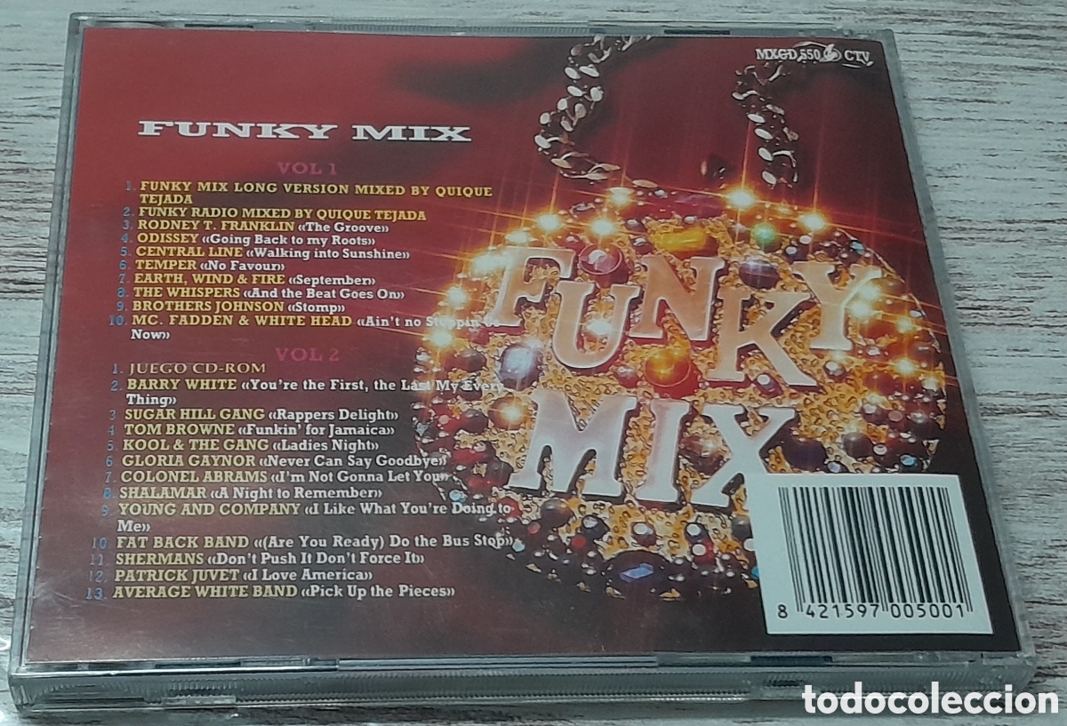 CDs de m&uacute;sica: FUNKY MIX - 2 CD - MXCD 550 - Foto 2