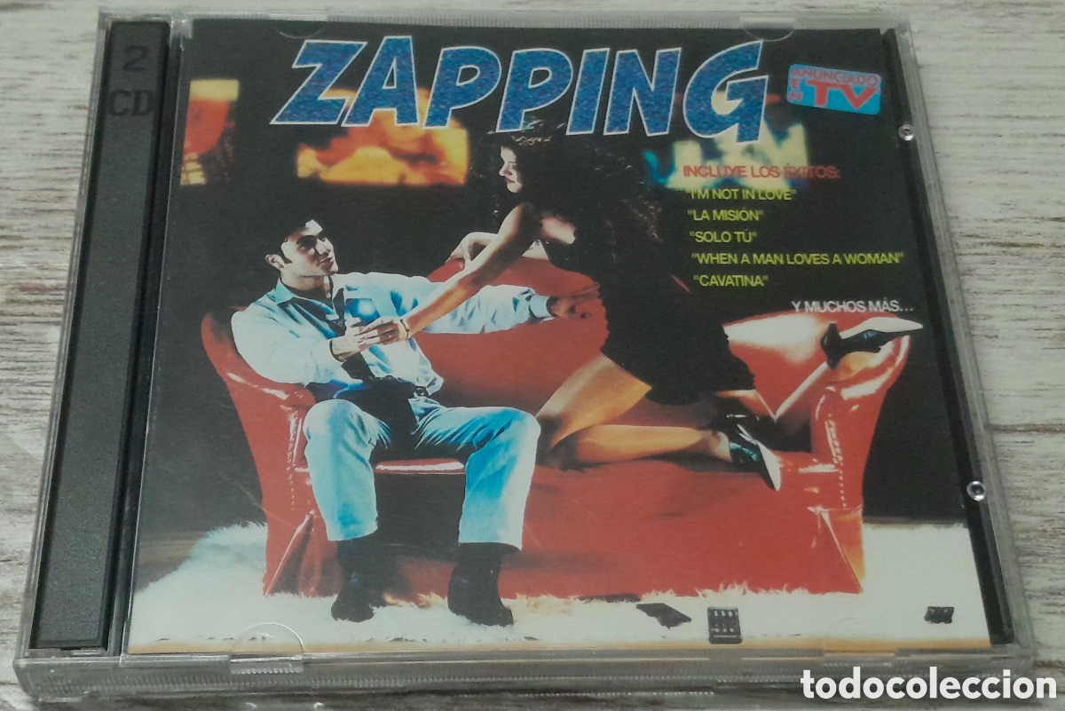 CDs de m&uacute;sica: ZAPPING - 2 CD - ALAN COOK - SALLY OLDFIELD - DAN RUSELL ... - Foto 1