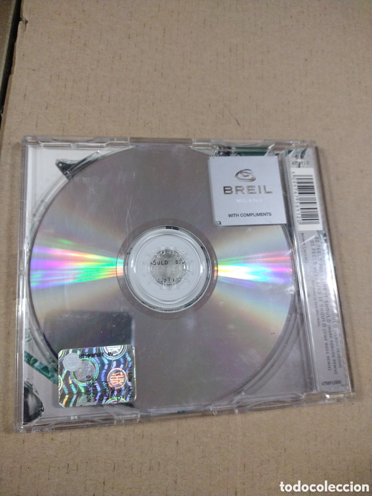 CDs de m&uacute;sica: Jamiroquai. Feels just like it should. Maxi single. CD - Foto 2