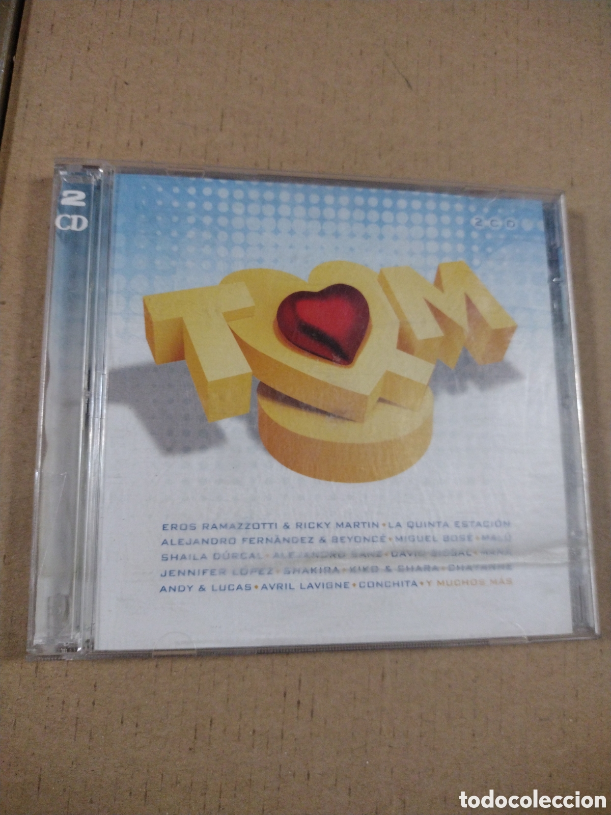 CDs de m&uacute;sica: TQM - DOBLE CD. Eros Ramazzotti... - Foto 1