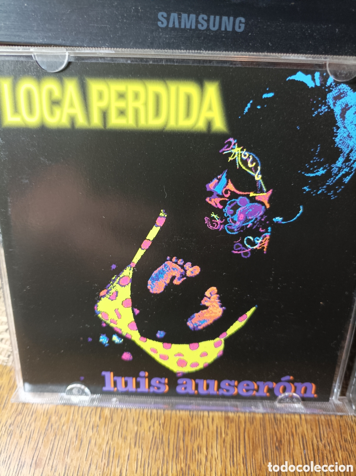 CDs de m&uacute;sica: Luis auser&oacute;n. Loca perdida. Cd. - Foto 1