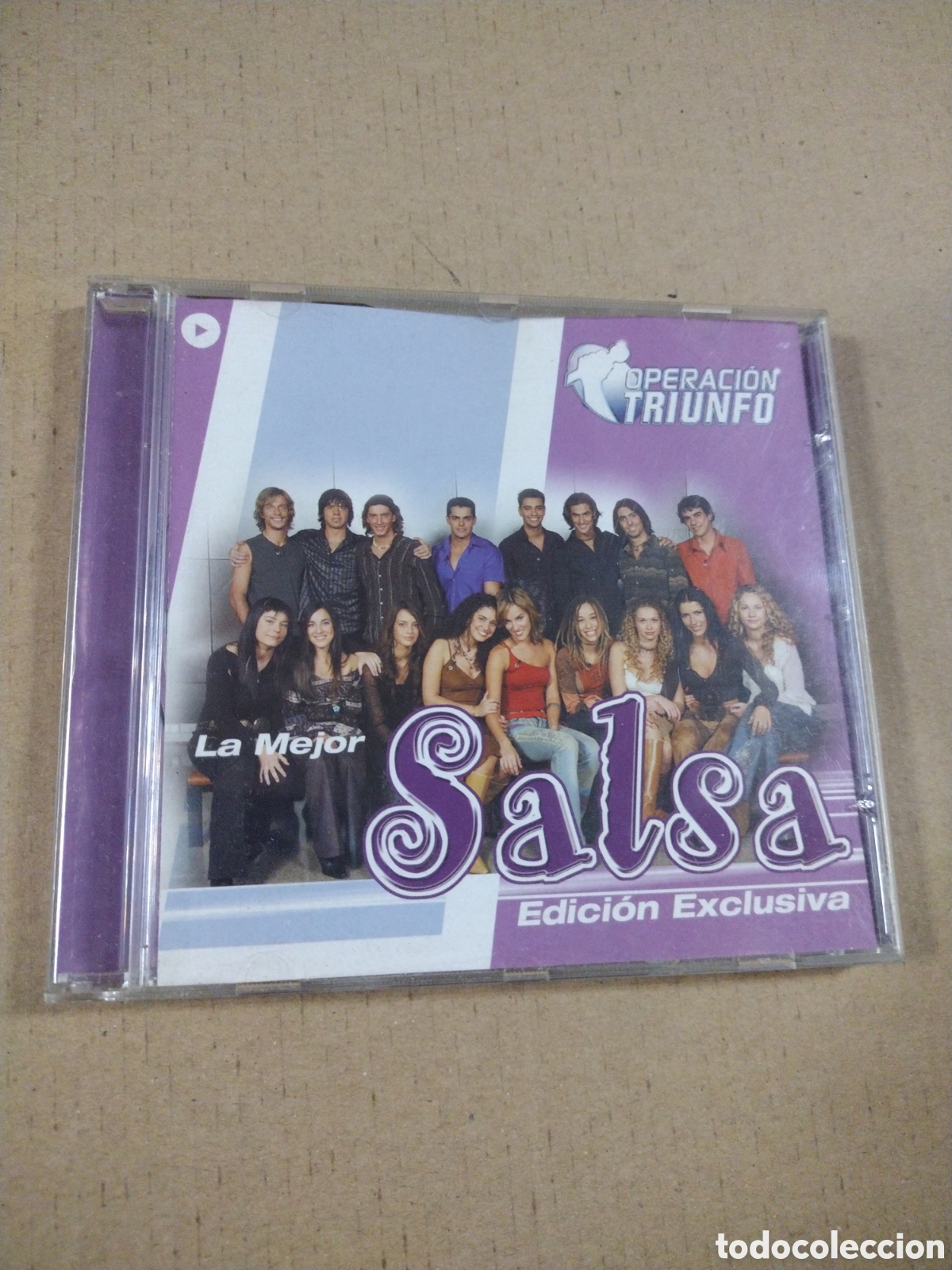 CDs de m&uacute;sica: OPERACION TRIUNFO. LA MEJOR SALSA. CD - Foto 1