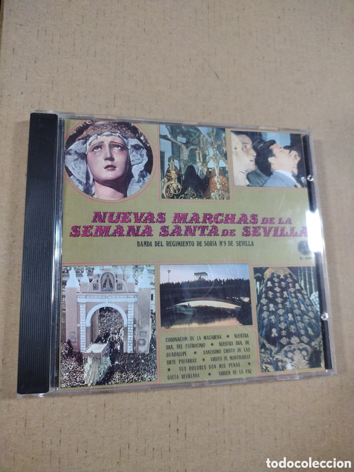 CDs de m&uacute;sica: Nuevas marchas de la Semana Santa de Sevilla. CD