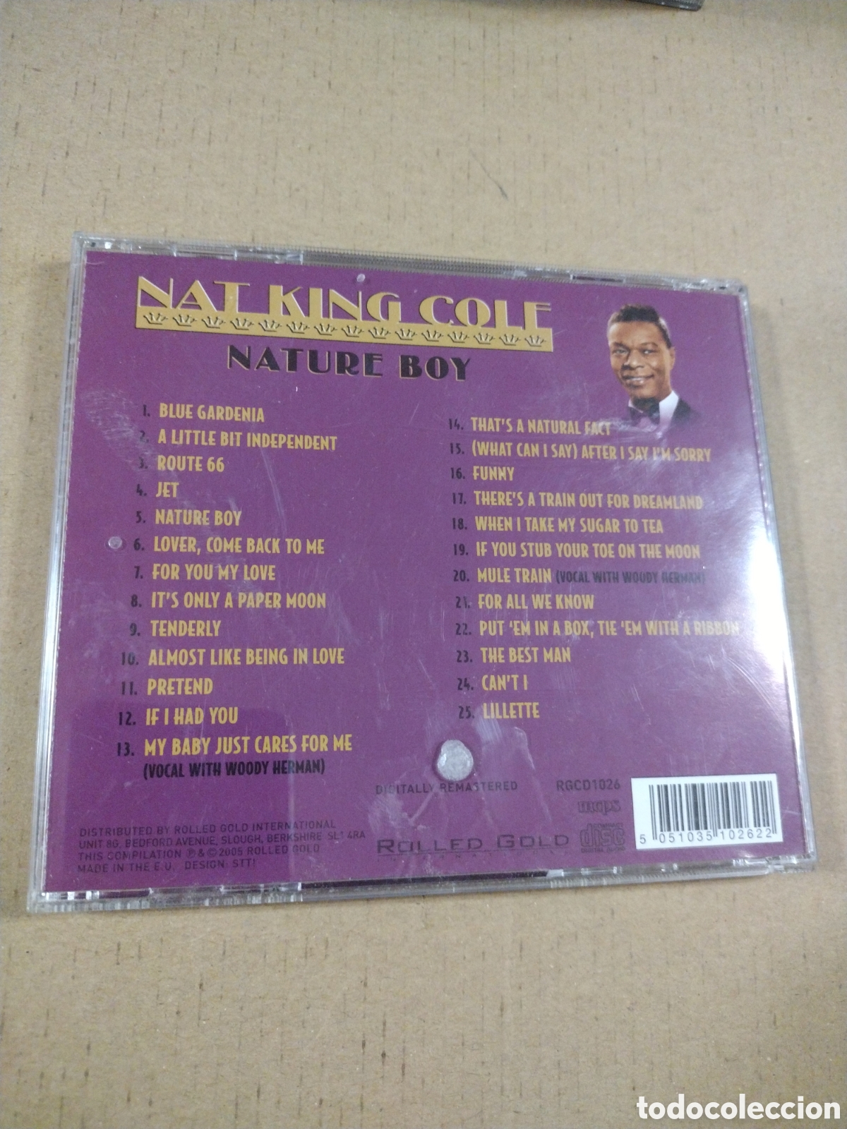 CDs de m&uacute;sica: NAT KING COLE. NATURE BOY. CD - Foto 2