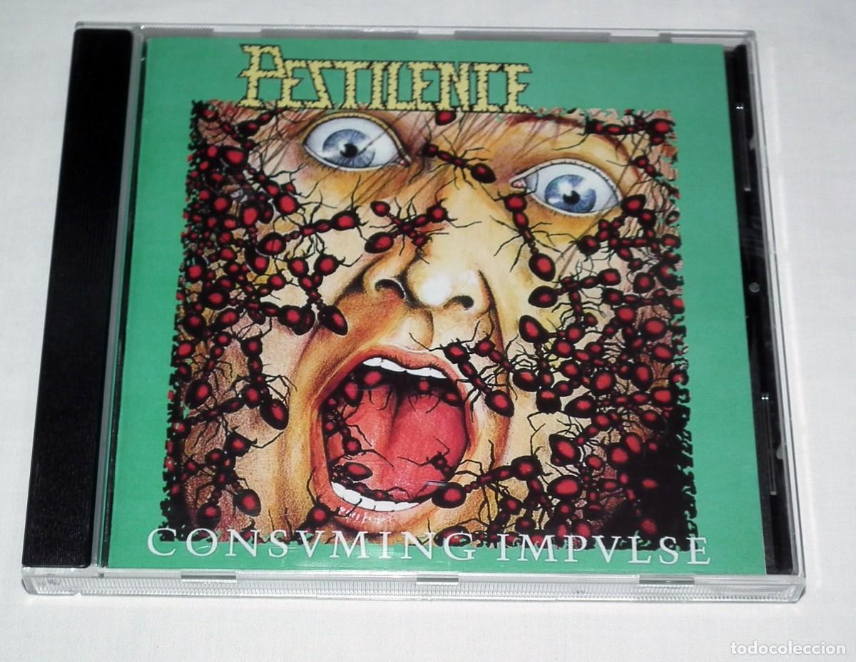 CDs de m&uacute;sica: CD PESTILENCE - CONSUMING IMPULSE - Foto 1
