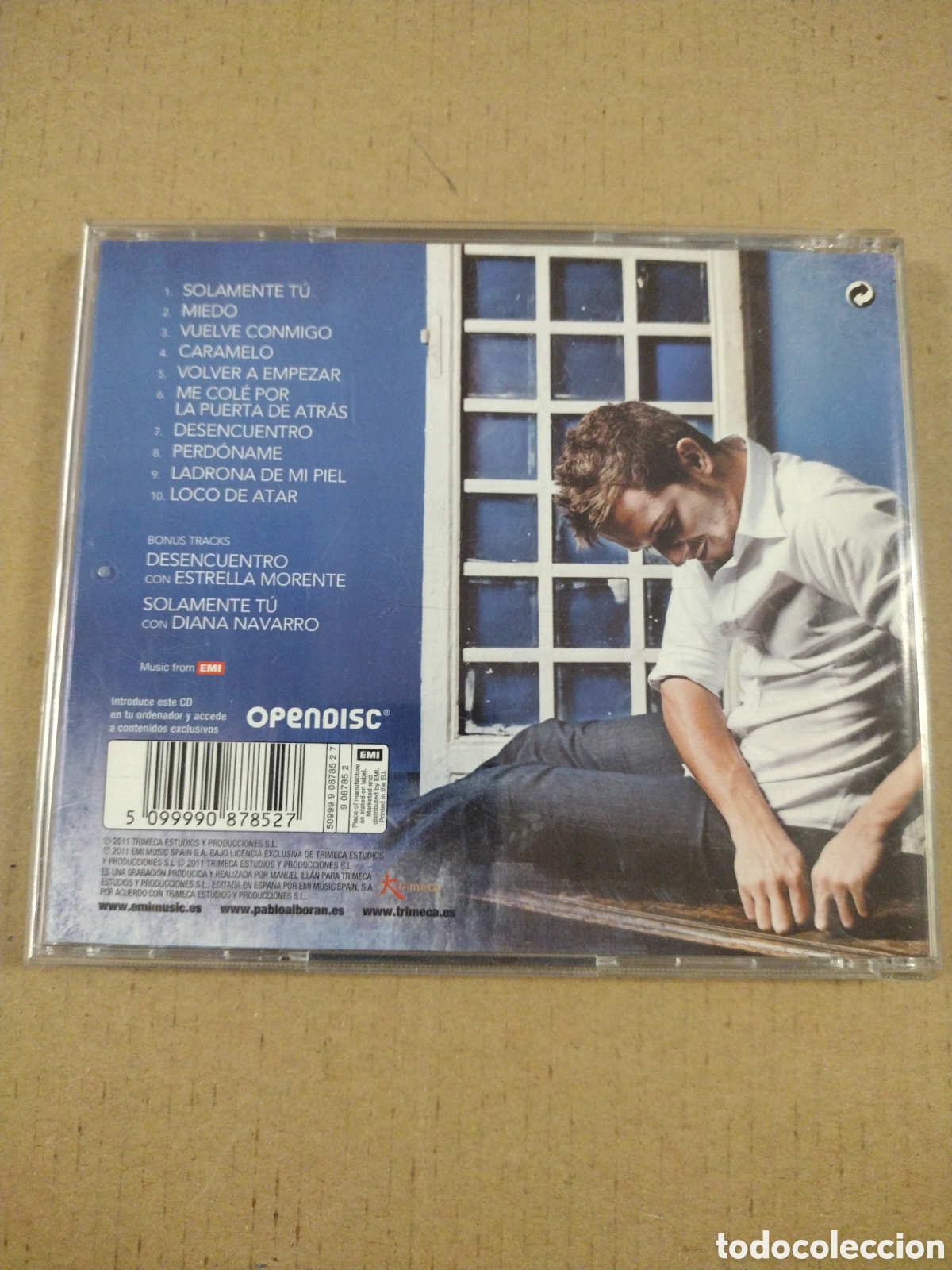 CDs de m&uacute;sica: Pablo Alboran. Solamente t&uacute;... CD - Foto 2