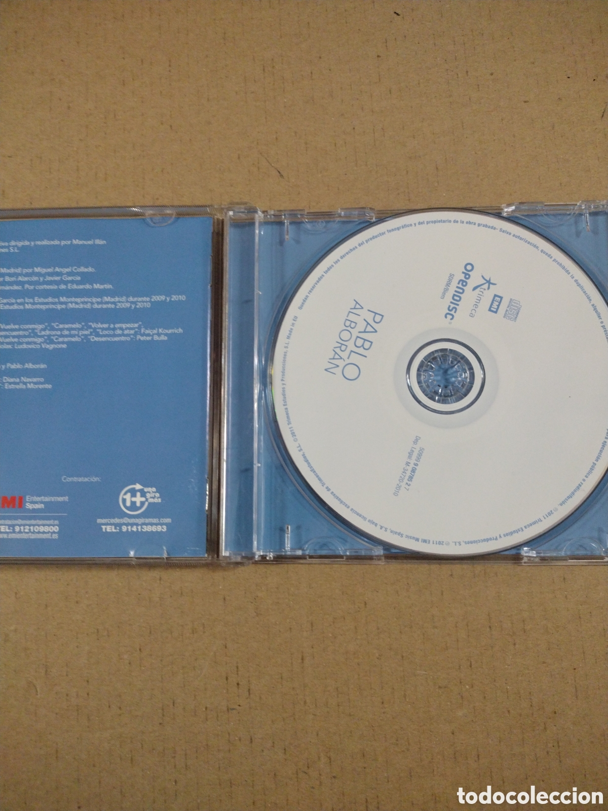 CDs de m&uacute;sica: Pablo Alboran. Solamente t&uacute;... CD - Foto 3