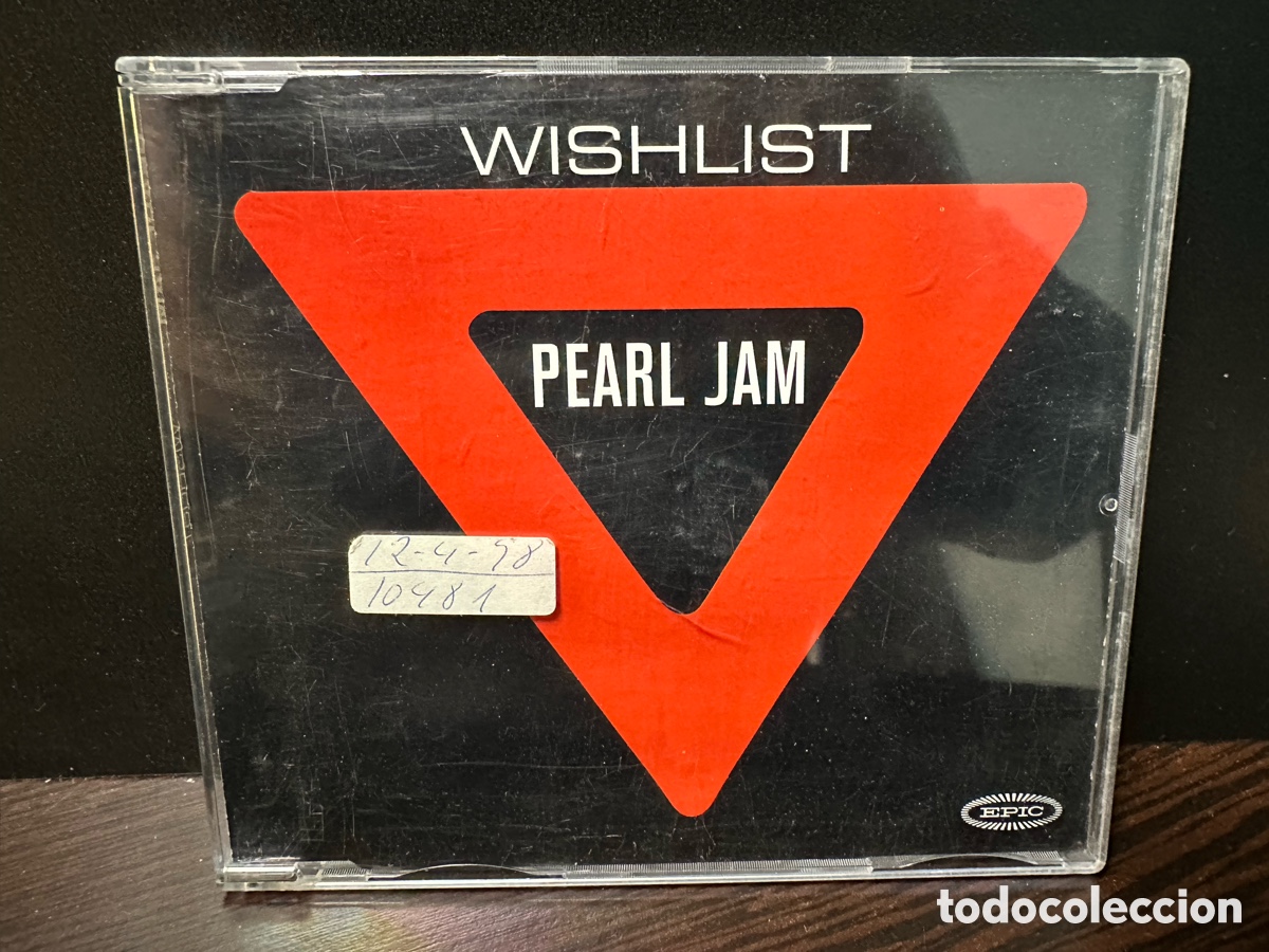 CDs de m&uacute;sica: Pearl Jam - Wishlist (CD, Single, Promo) - Foto 1