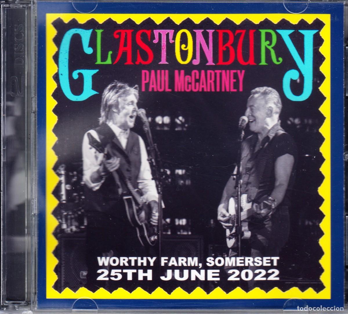 CDs de m&uacute;sica: PAUL MCCARTNEY. GLASTONBURY 2022. 2 CD. - Foto 1