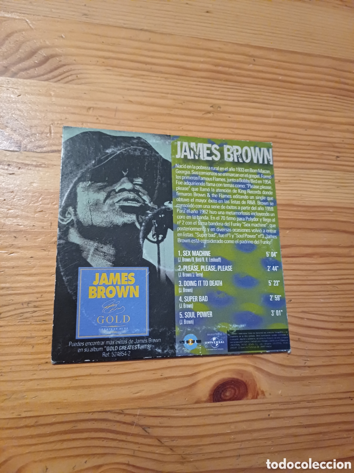 CDs de m&uacute;sica: James Brown CD Grandes mitos - Foto 2